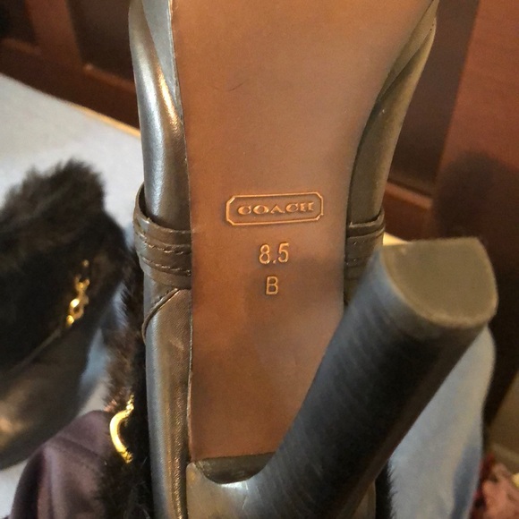 Coach boot heels - Picture 2 of 2